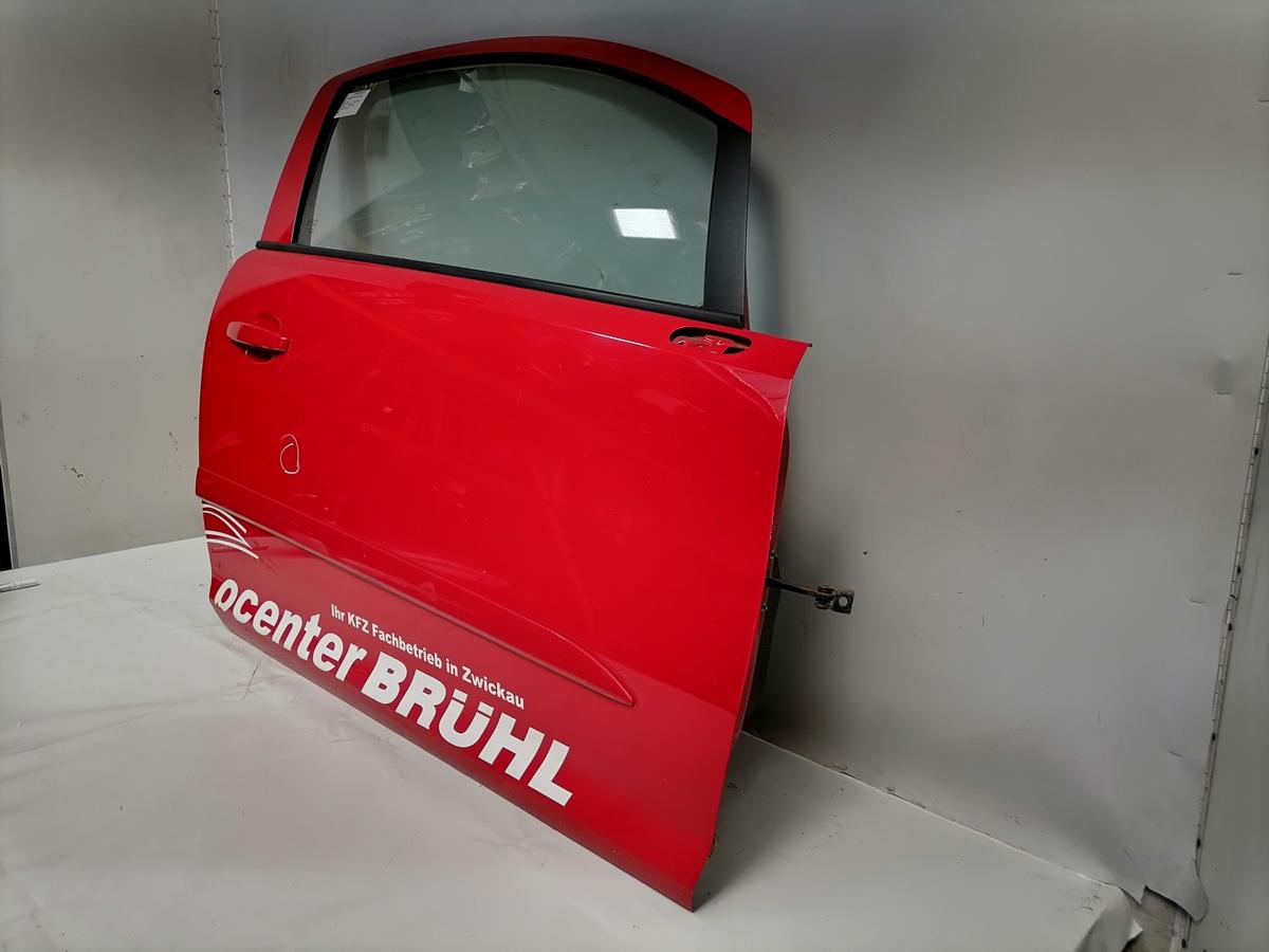 Opel Corsa D original T&uuml;r vorn rechts Z547 Magmarot 3-T&uuml;rer Bj.2007